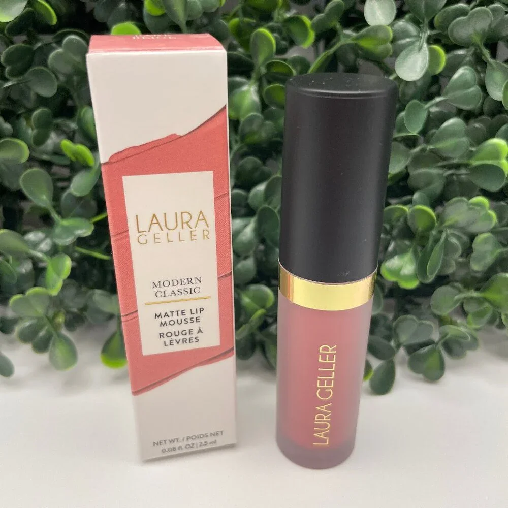 NEW IN BOX - LAURA GELLER Modern Classic Matte Lip Mousse Velvet BARE BEIGE